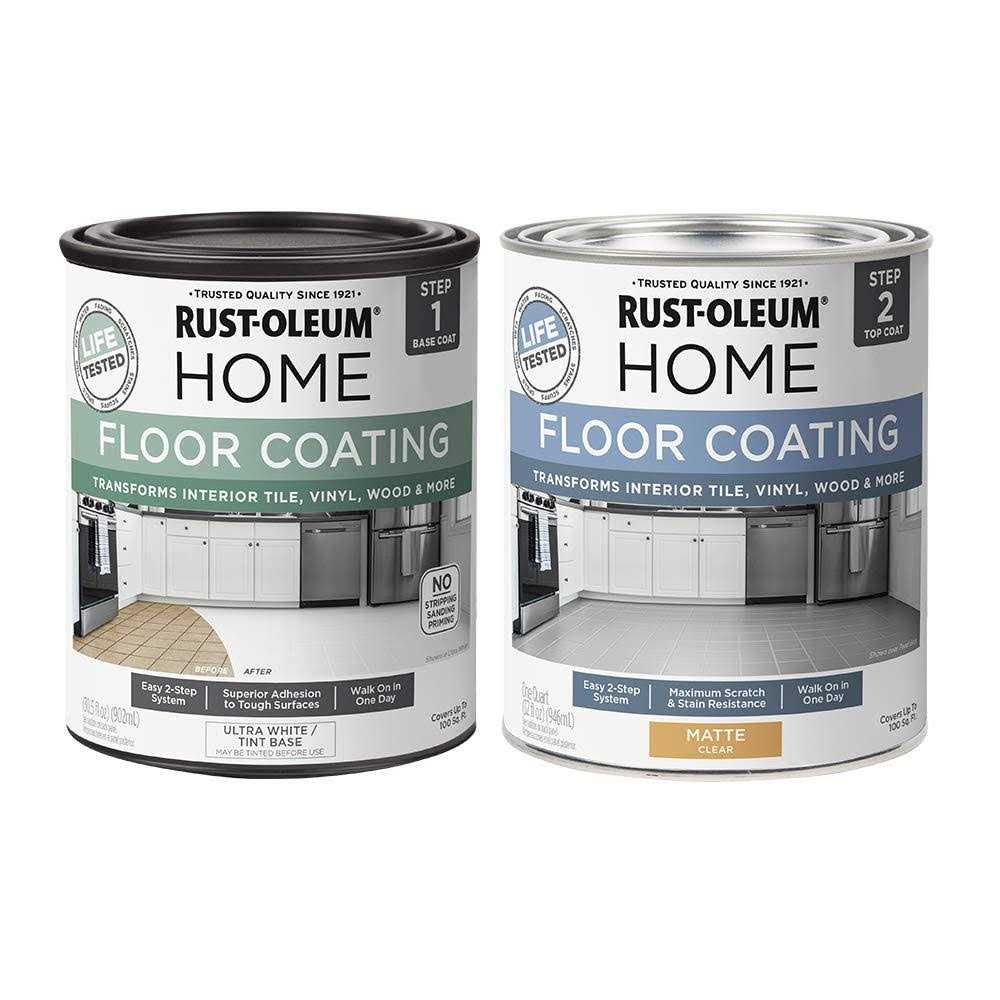 Rust-Oleum Home Floor Top Coat Semi-Gloss - Zenithce