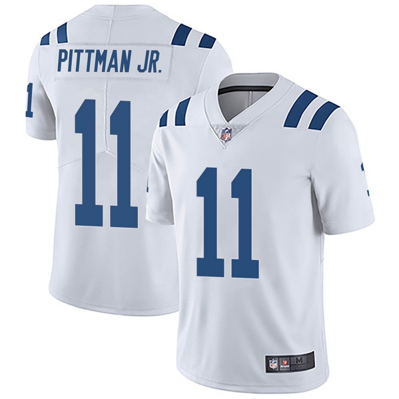 Indianapolis Colts #11 Michael Pittman Jr. White Vapor Untouchable Limited Stitched Jersey - Zenithce