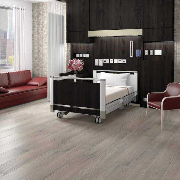 Daltile Delegate Dark Grey Matte 12 in. x 24 in. Color Body Porcelain Floor and Wall Tile - Zenithce
