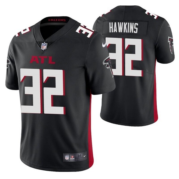 Atlanta Falcons #32 Jaylinn Hawkins Black Vapor Untouchable Limited Stitched Jersey - Zenithce