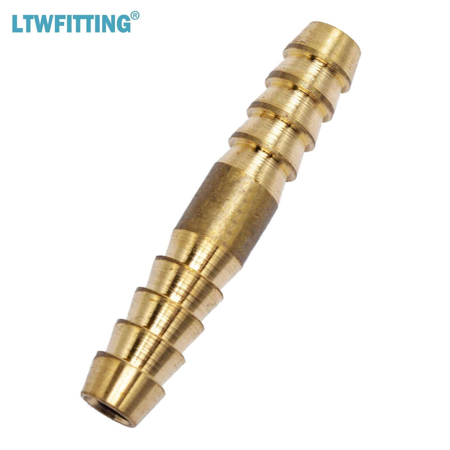 LTWFITTING Brass Pipe Long Nipple Fitting Male NPT Air Water - Zenithce