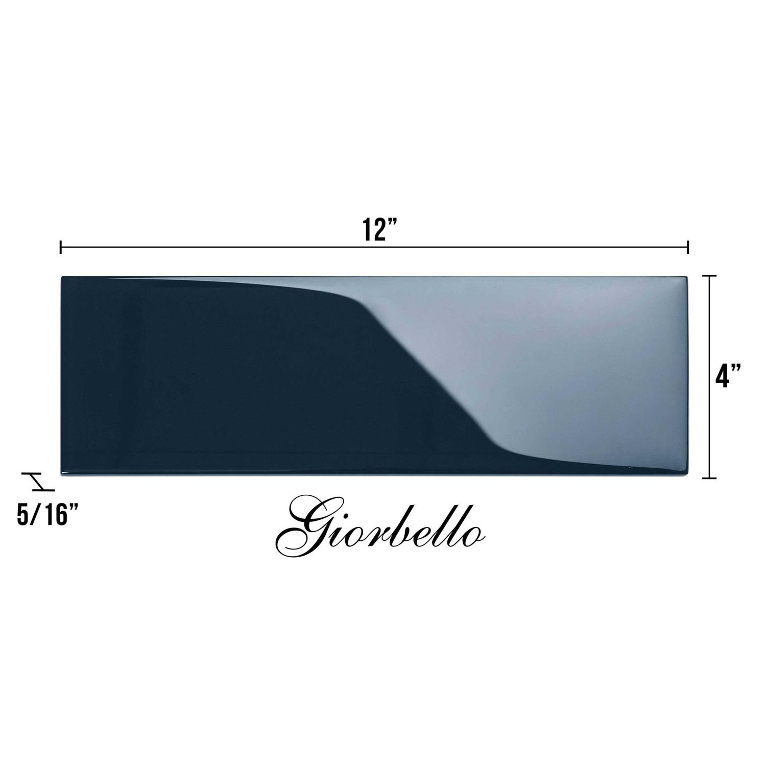 Giorbello 4×12 Glass Subway Tile - Zenithce