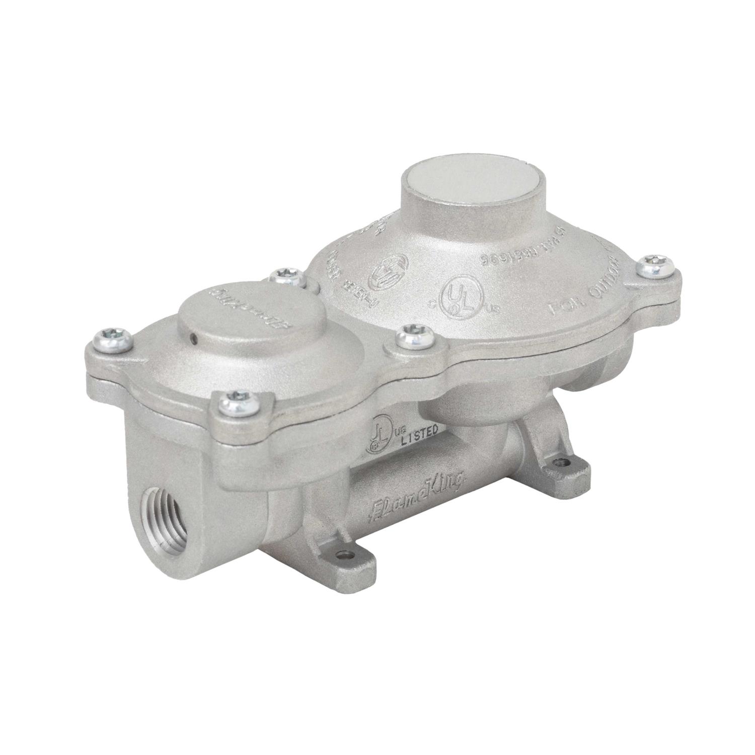 Flame King 2-Stage Propane Gas Regulator with POL - Zenithce