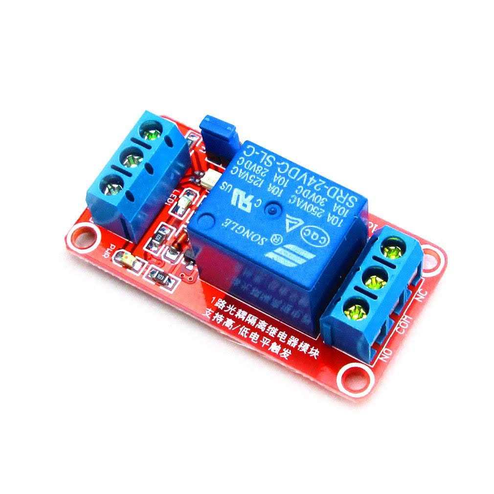 HiLetgo 2pcs 5V One Channel Relay Module Relay Switch with OPTO Isolation High Low Level Trigger - Zenithce