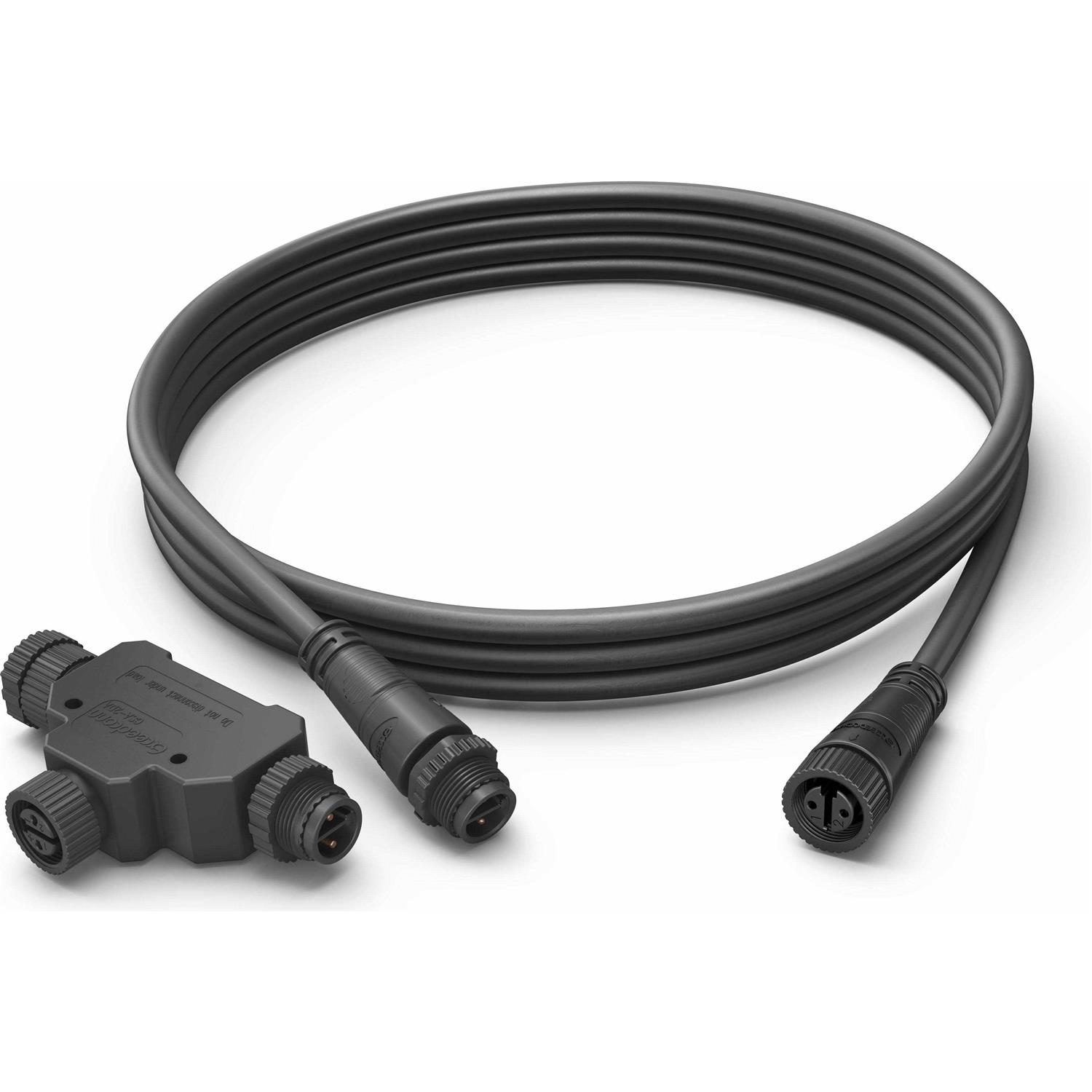 Philips Home Power 3 Outlet Braided 8ft Extension Cord - Zenithce