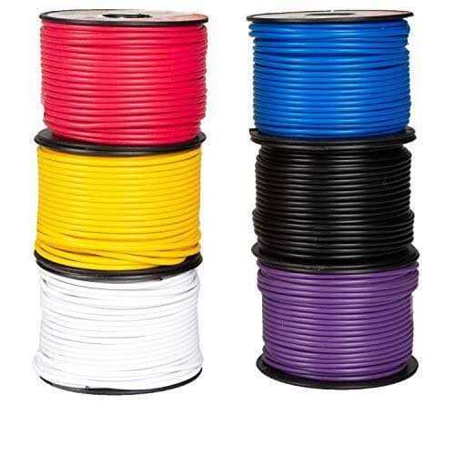 Iron Forge Cable Gauge Primary Wire Roll Assortment Pack - Zenithce