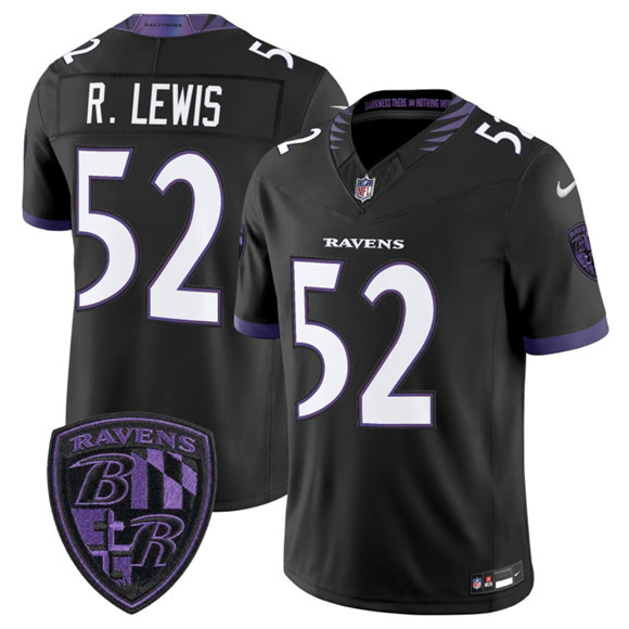 Baltimore Ravens #52 Ray Lewis Black 2026 F.U.S.E. Alternate Vapor Limited Stitched Jersey - Zenithce