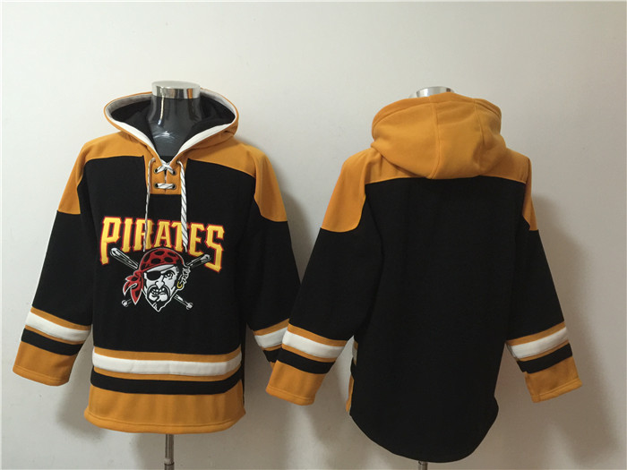 Pittsburgh Pirates Blank Ageless Must-Have Lace-Up Pullover Hoodie - Zenithce