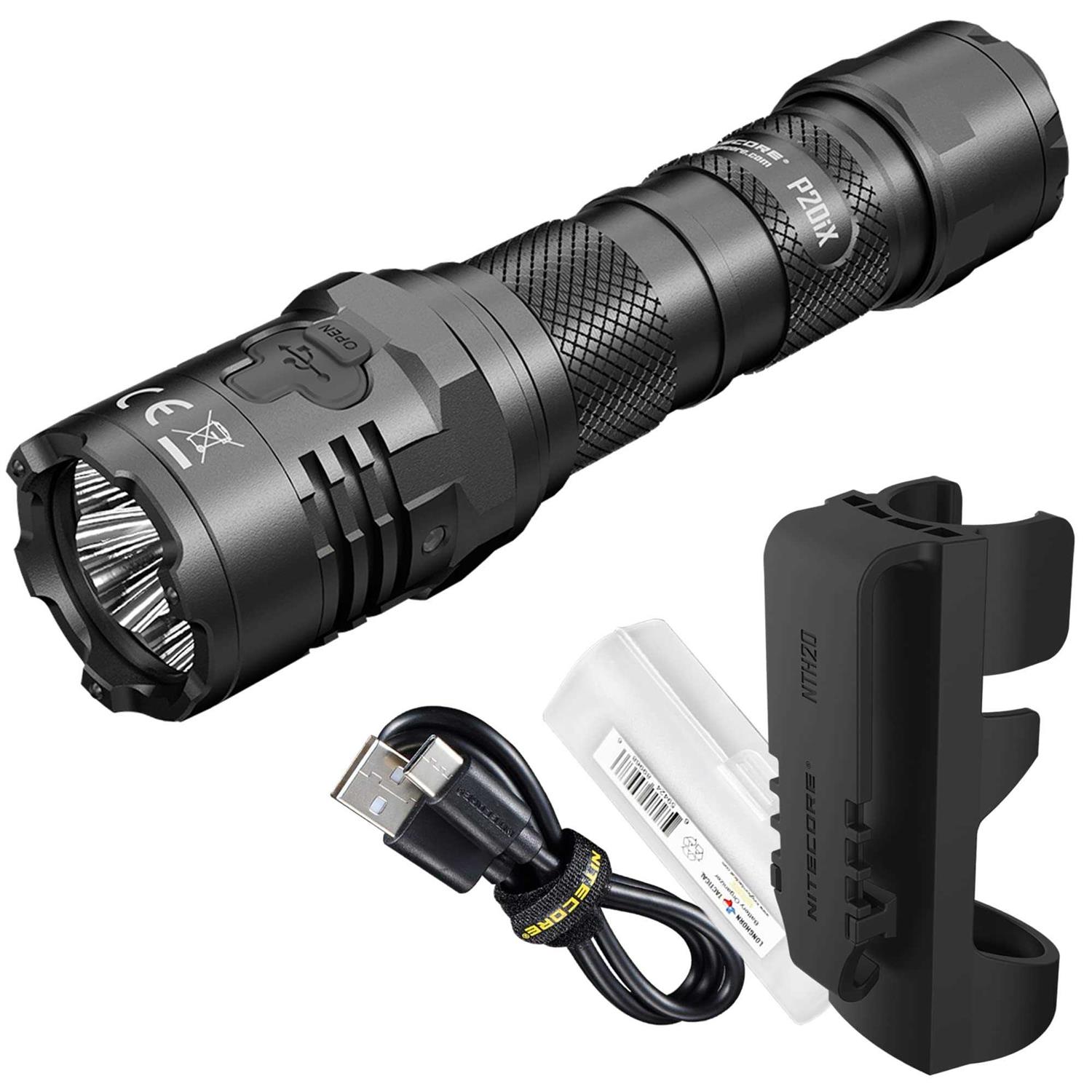 Nitecore P20iX 4000 Lumen USB-C Rechargeable Flashlight - Zenithce