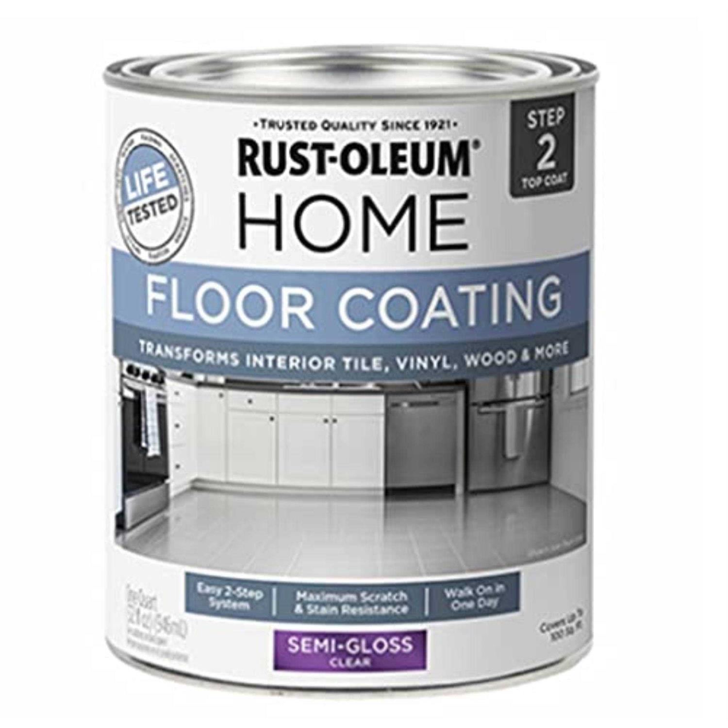 Rust-Oleum Home Floor Coating White Tint Base Matte Kit 360098 - Zenithce