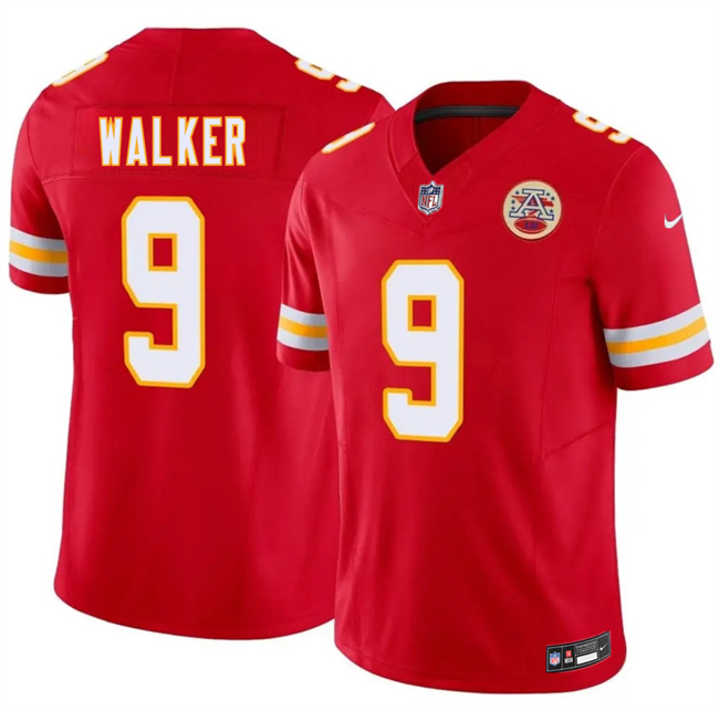Kansas City Chiefs #9 Kenneth Walker III Red 2026 F.U.S.E. Vapor Untouchable Limited Stitched Jersey - Zenithce