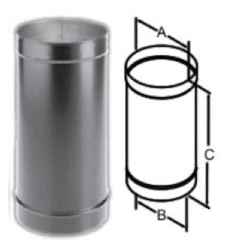 DuraVent DuraBlack Single Wall Black Pipe - Zenithce