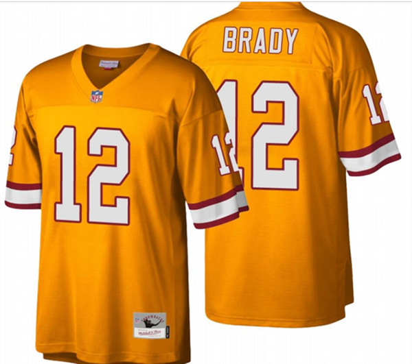 Tampa Bay Buccaneers Orange Custom Stitched Jersey - Zenithce