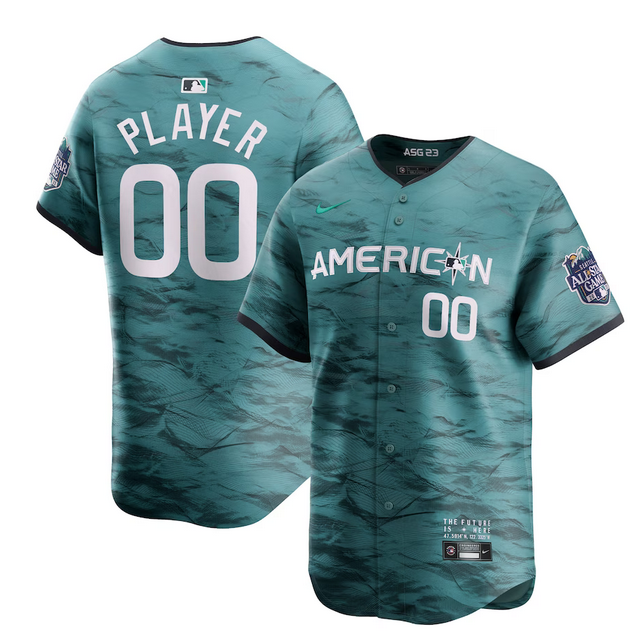 Seattle Mariners Custom Teal 2023 All-Star Cool Base With Patch Stitched Jersey - Zenithce
