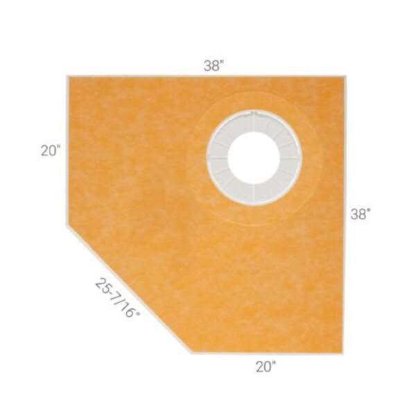 Schluter KERDI-Shower-TT 36 x 36 Thin Shower Tray - Zenithce