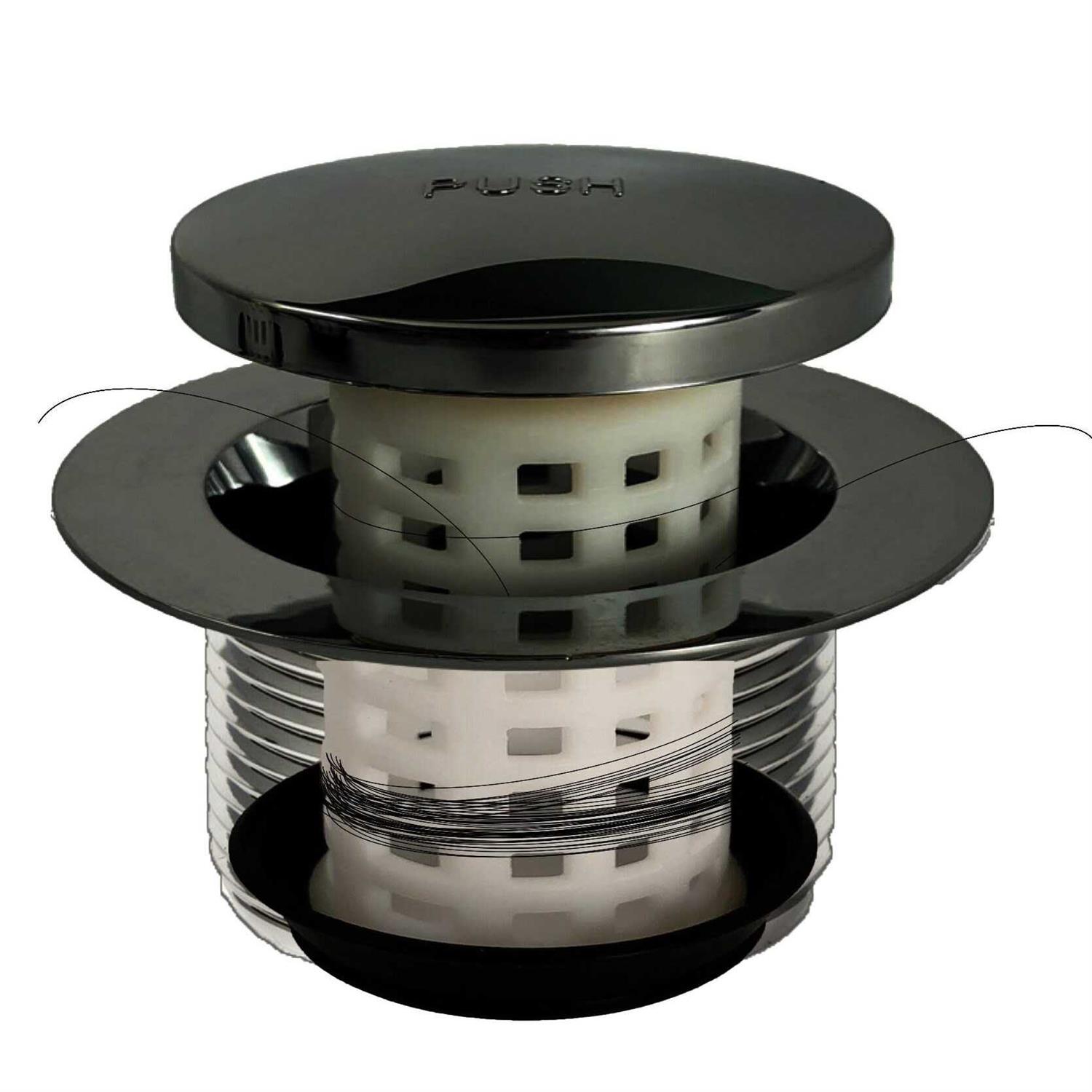 PF WaterWorks Toe Touch Bathtub Stopper CH PF0935-CH - Zenithce