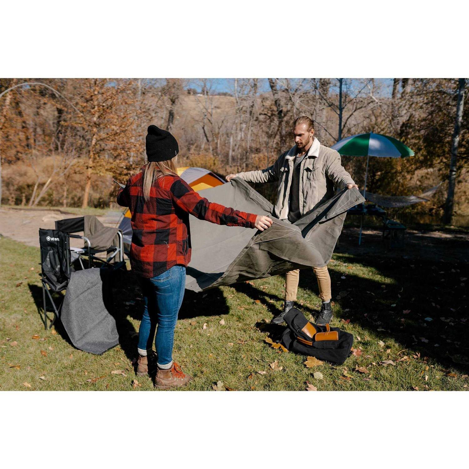 Stansport Heavy Duty Canvas Tarp - Zenithce