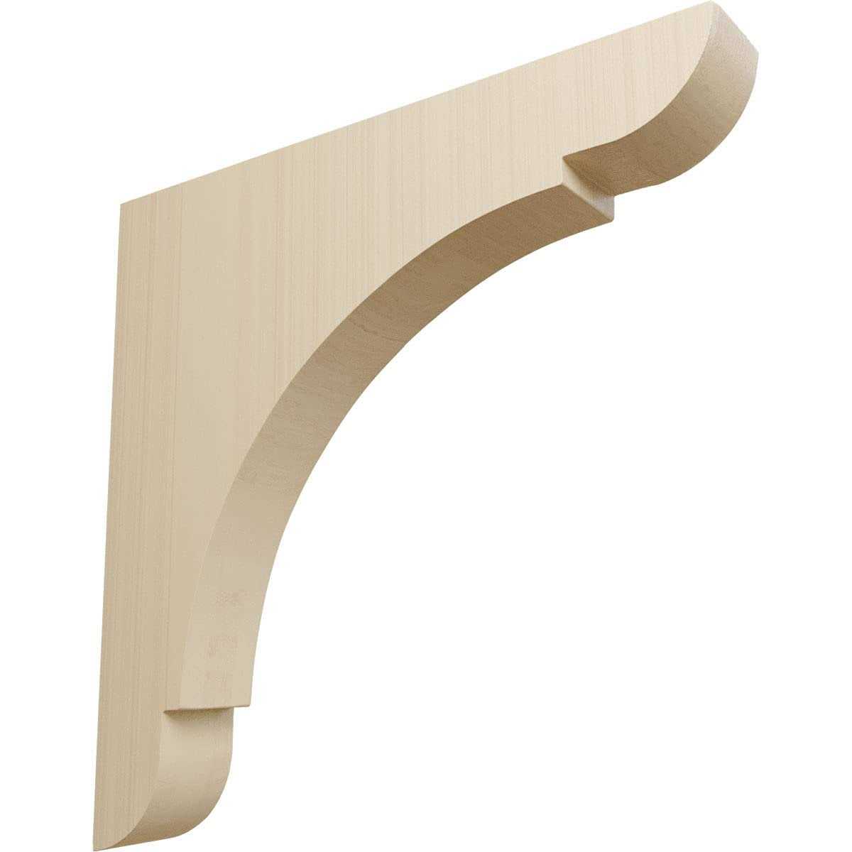 Olympic Extra Large Wood Bracket Ekena Millwork Finish BKTW01X - Zenithce