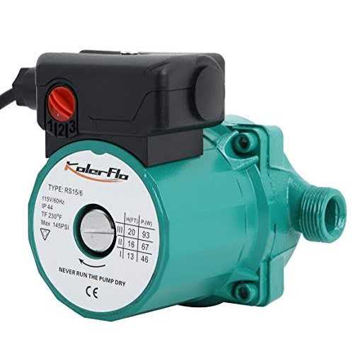 KOLERFLO 120W Water Pressure Booster Pump 115VAC,396 GPH,21.7 PSI Household Automatic Home Booster Pump with Water Flow Switch for Home Kitchen - Zenithce