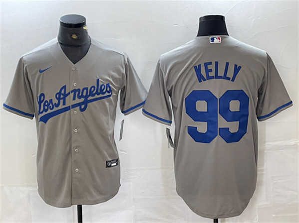 Los Angeles Dodgers #99 Joe Kelly Gray 2024 Cool Base Limited Stitched Jersey - Zenithce
