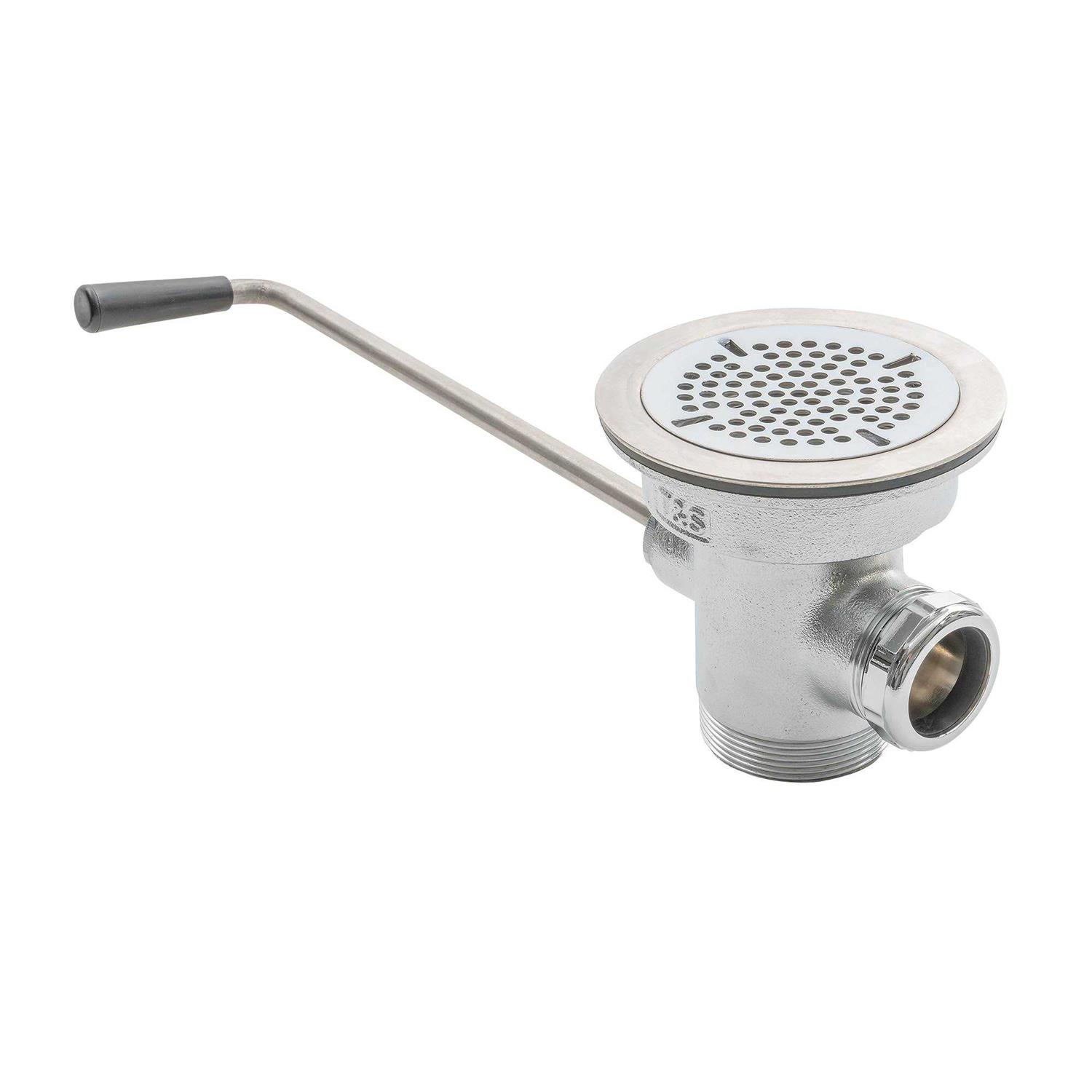 T&S Brass B-3950 Twist Handle Waste Valve - Zenithce