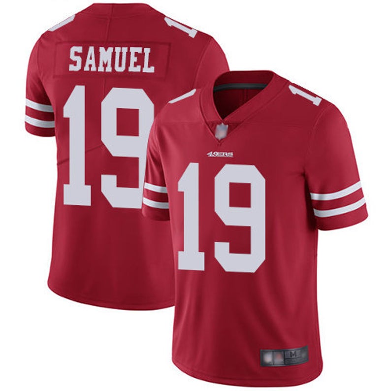 San Francisco 49ers #19 Deebo Samuel Red Rush Vapor Untouchable Limited Stitched Jersey - Zenithce