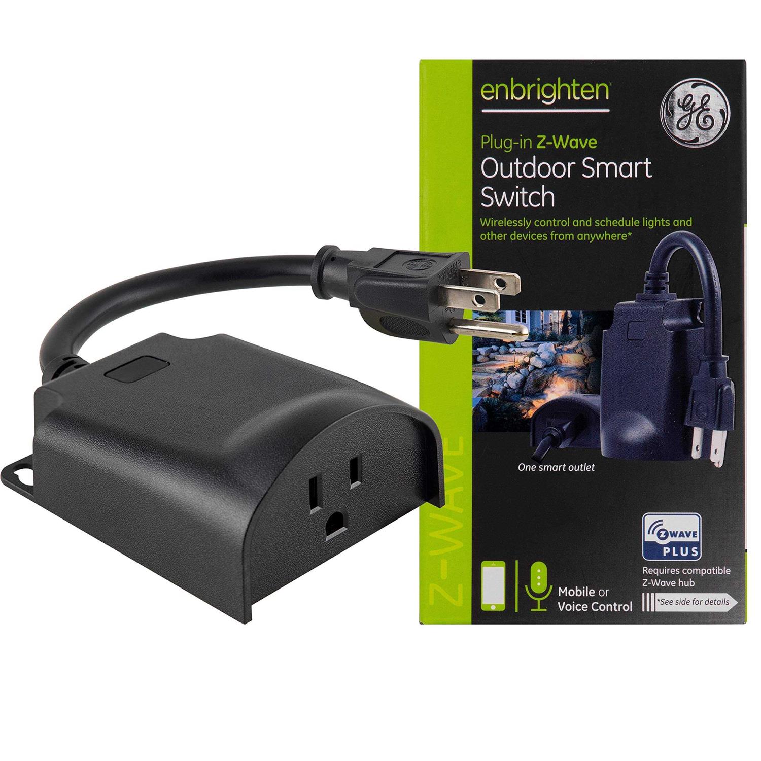 Enbrighten Z-Wave Plus 40-Amp Indoor/Outdoor Metal Box Smart Switch - Zenithce