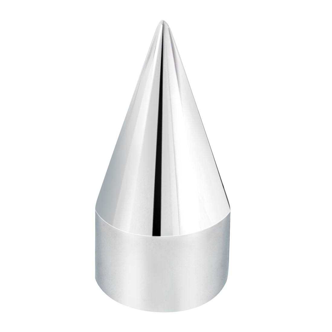 United Pacific Chrome Plastic Spike Nut Cover - Zenithce