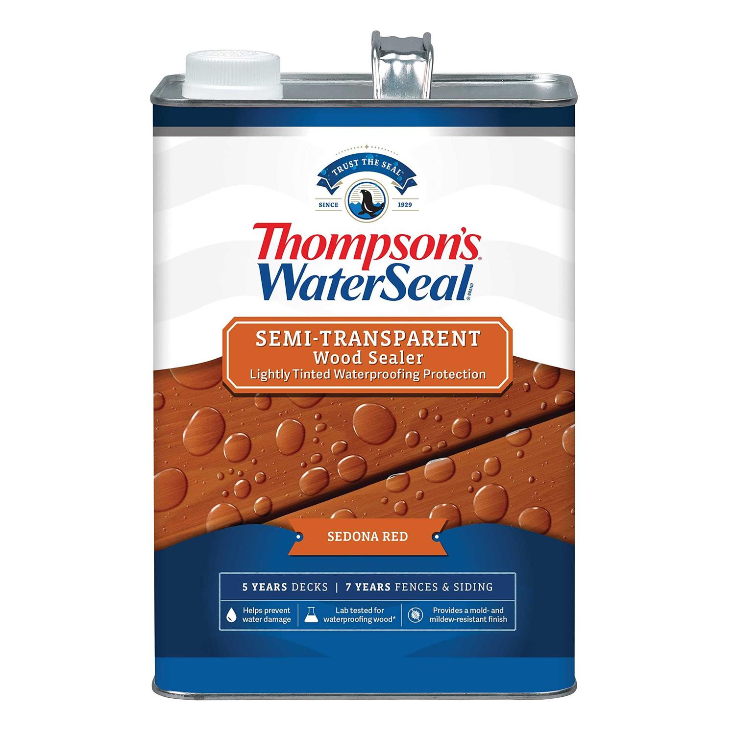 Thompsons WaterSeal 1 gal Semi-Transparent Waterproofing Stain - Zenithce