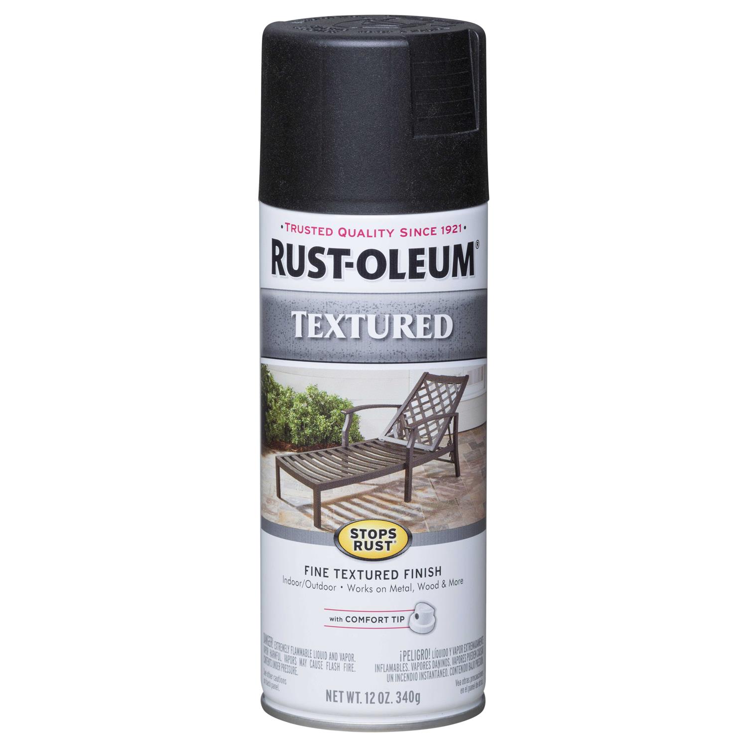 Rust-Oleum Stops Rust Textured Spray Paint - Zenithce