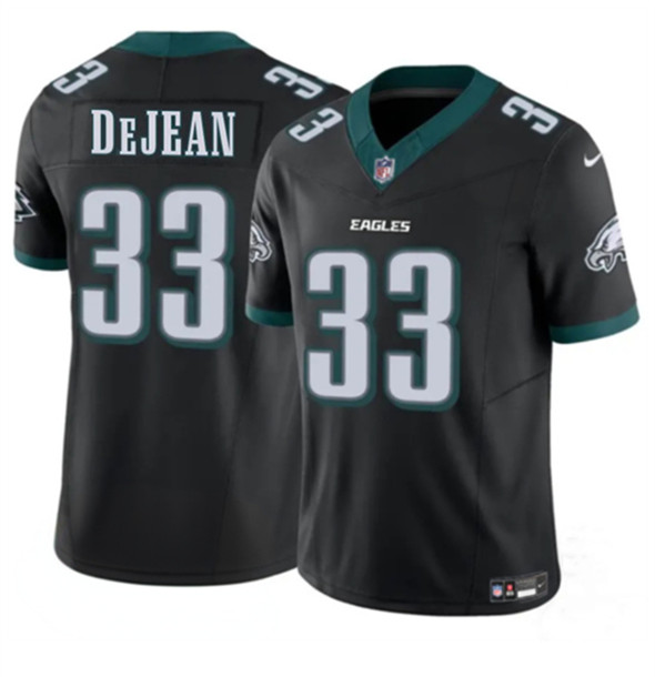 Philadelphia Eagles #33 Cooper DeJean Black 2024 New F.U.S.E. Vapor Untouchable Limited Stitched Jersey - Zenithce