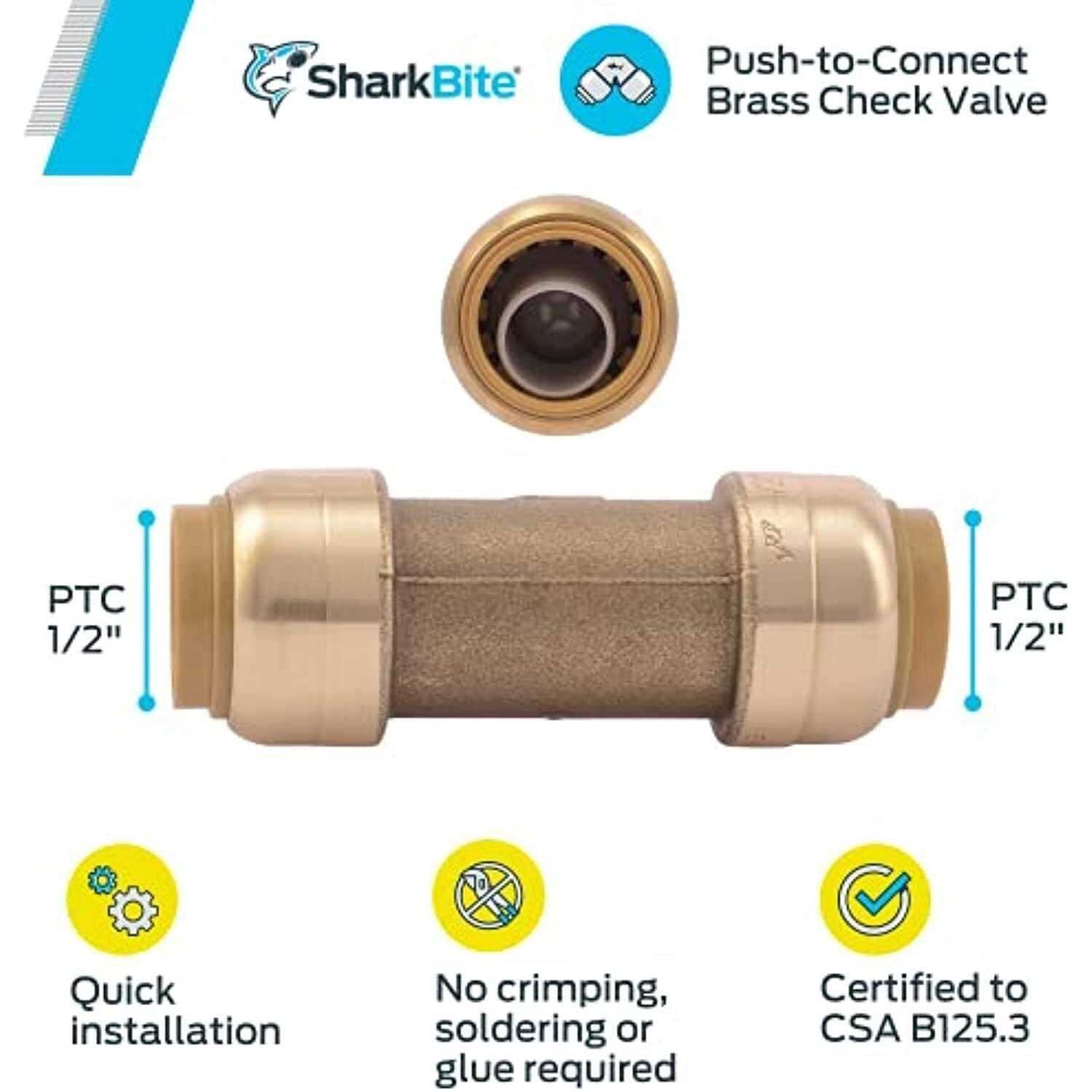 SharkBite U004LFA Coupling - Zenithce