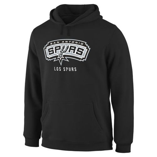 San Antonio Spurs Noches Enebea Black Pullover Hoodie - Zenithce