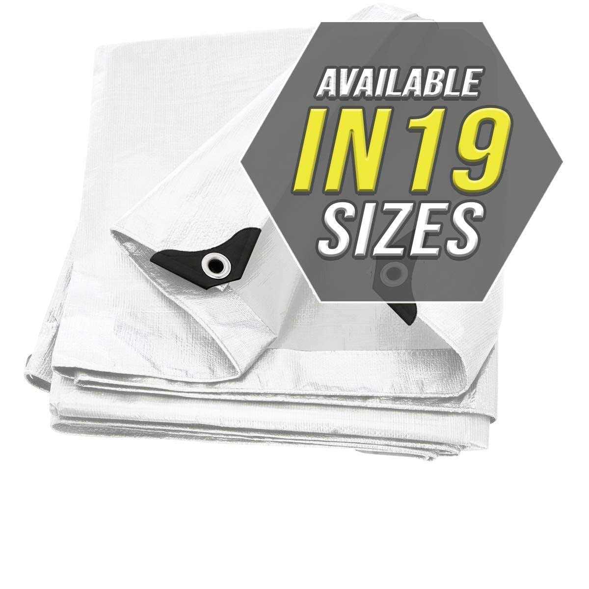 Trademark Supplies Tarp Cover Heavy Duty Thick Material Waterproof Great for Tarpaulin Canopy Tent Boat - Zenithce