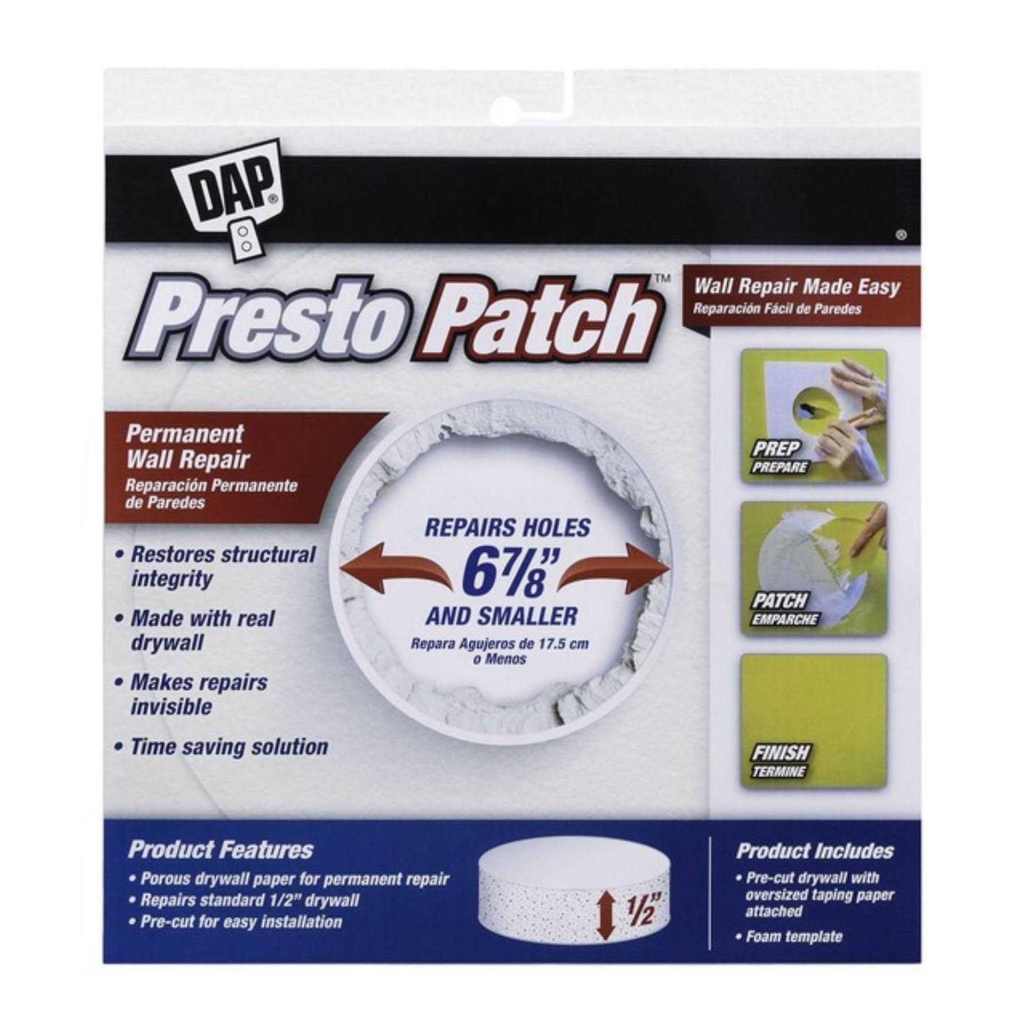 Dap Presto Patch Patching Compound - Zenithce