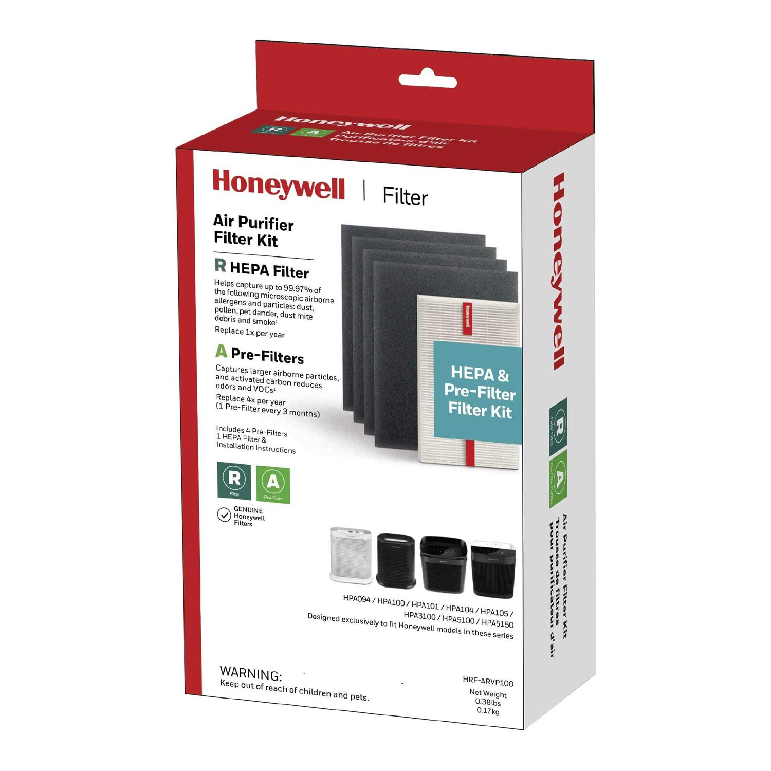 Honeywell HEPA Air Purifier Filter Value Kit - Zenithce