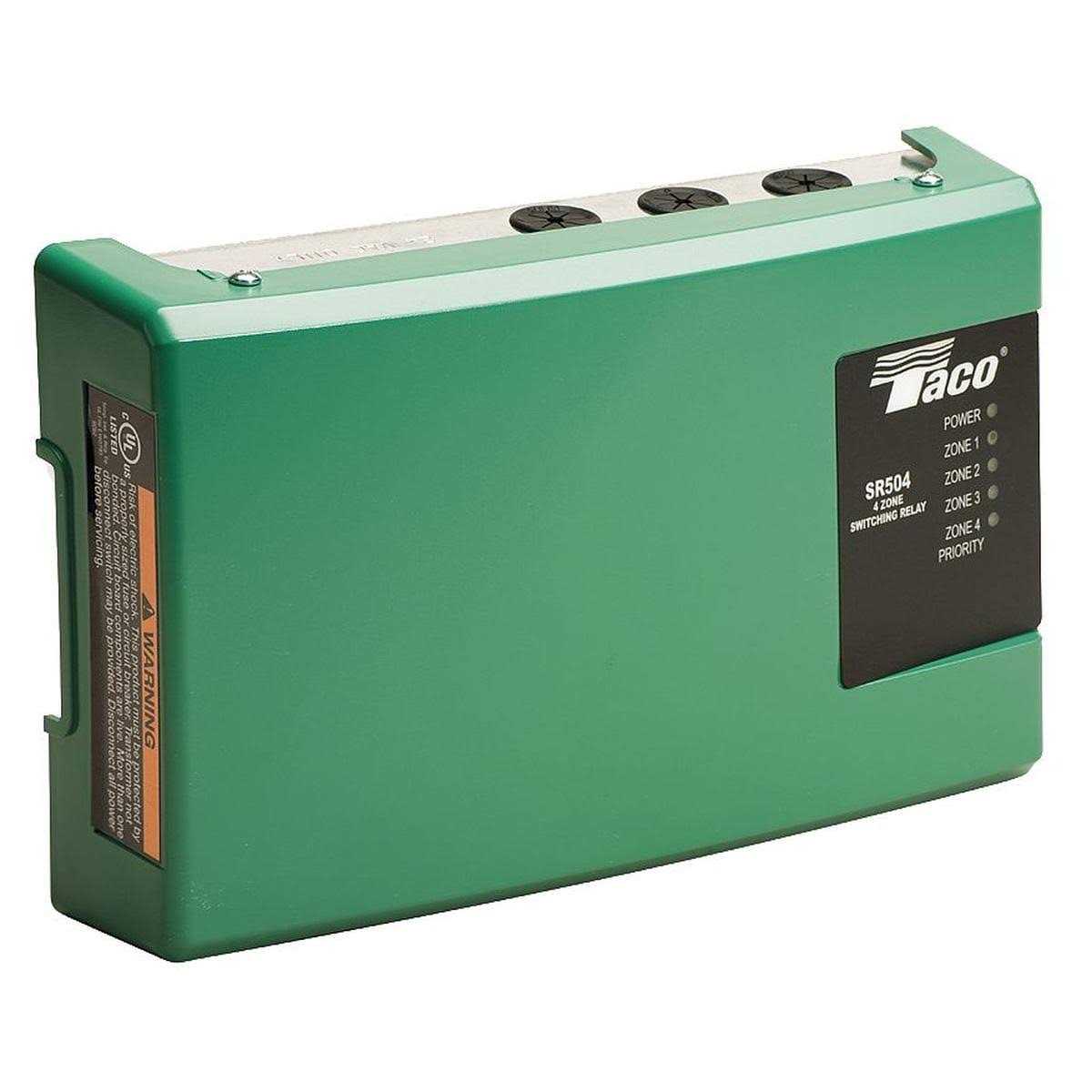 Taco Sr503-exp-4 3 Zone Switching Relay w/ Priority - Zenithce