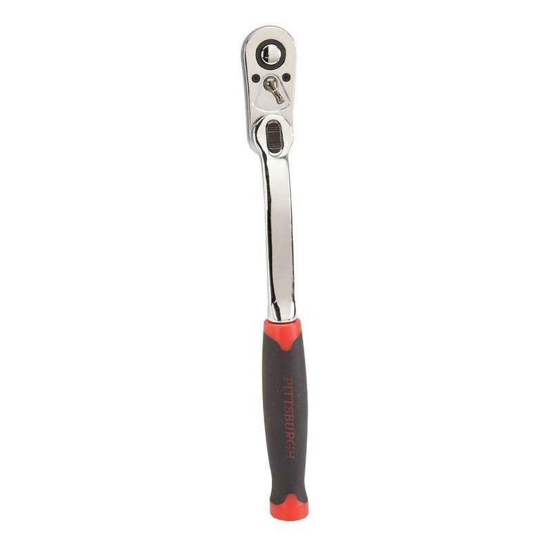 Pittsburgh Pro 3/8 in. Drive Dual Flex Ratchet - Zenithce