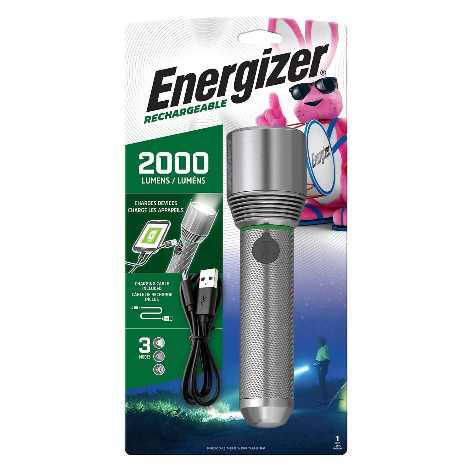 Energizer LED Rechargeable Flashlight - Zenithce