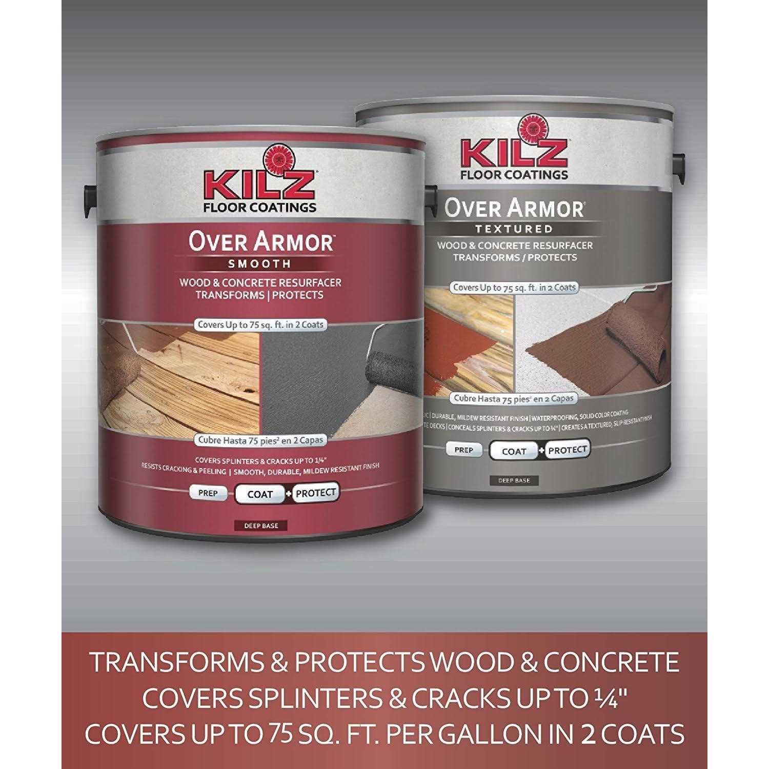 Kilz Coating Over Armor Concrete Wood - Zenithce