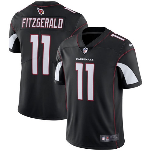 Arizona Cardinals #11 Larry Fitzgerald Black Vapor Untouchable Limited Stitched Jersey - Zenithce
