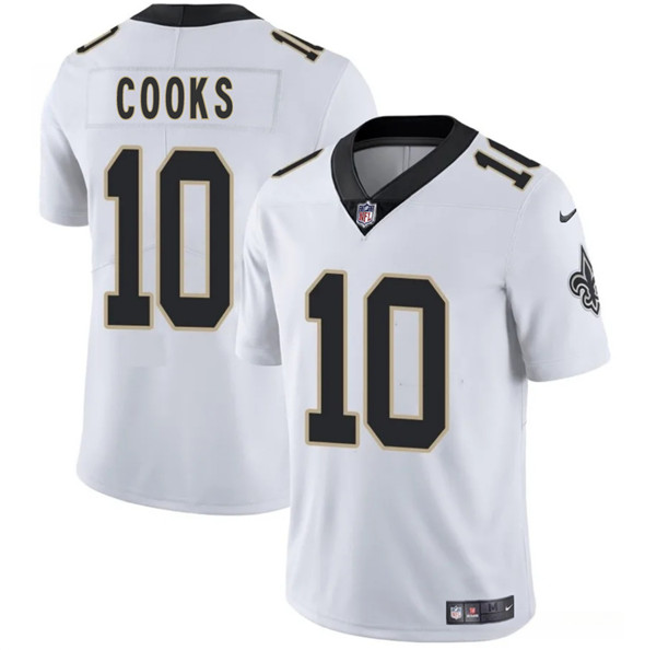 New Orleans Saints #10 Brandin Cooks White 2025 Vapor Limited Stitched Jersey - Zenithce