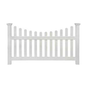 Zippity Outdoor Products 39in Semi-Permanent Black Metal Garden Fence - Zenithce