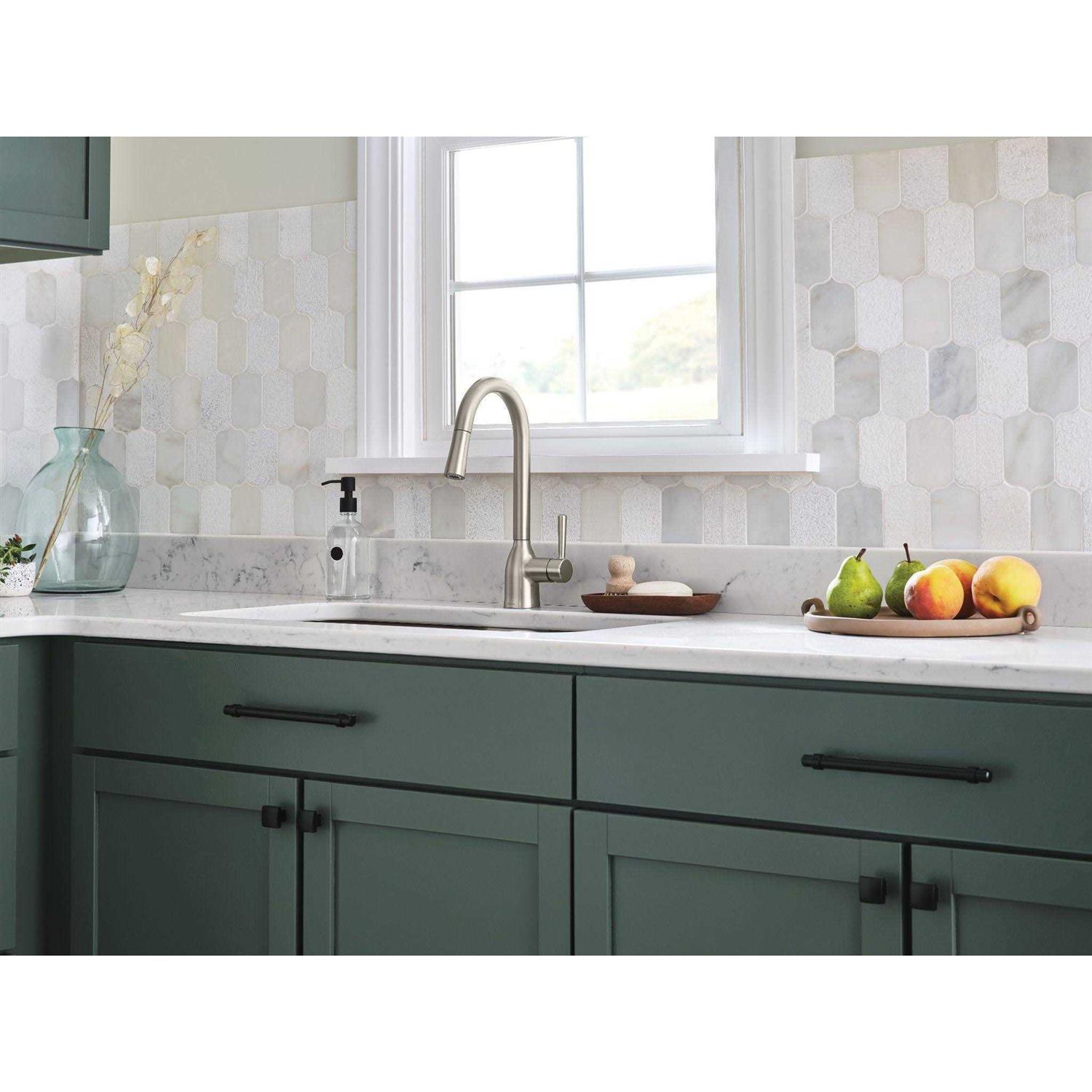 Moen Adler Handle Pull Down Kitchen Faucet - Zenithce