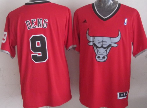Chicago Bulls #9 Luol Deng Revolution 30 Swingman 2013 Christmas Day Red Jersey - Zenithce