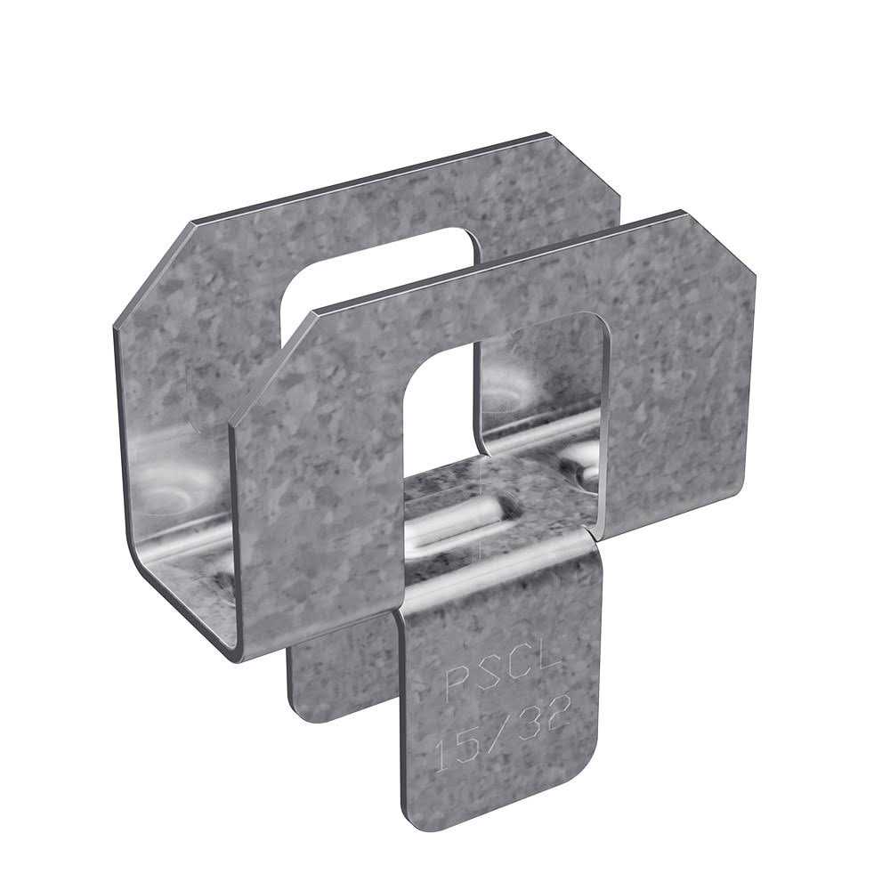 Simpson Strong-Tie PSCL 15/32-R50 15/32in Plywood Sheathing Clip - Zenithce