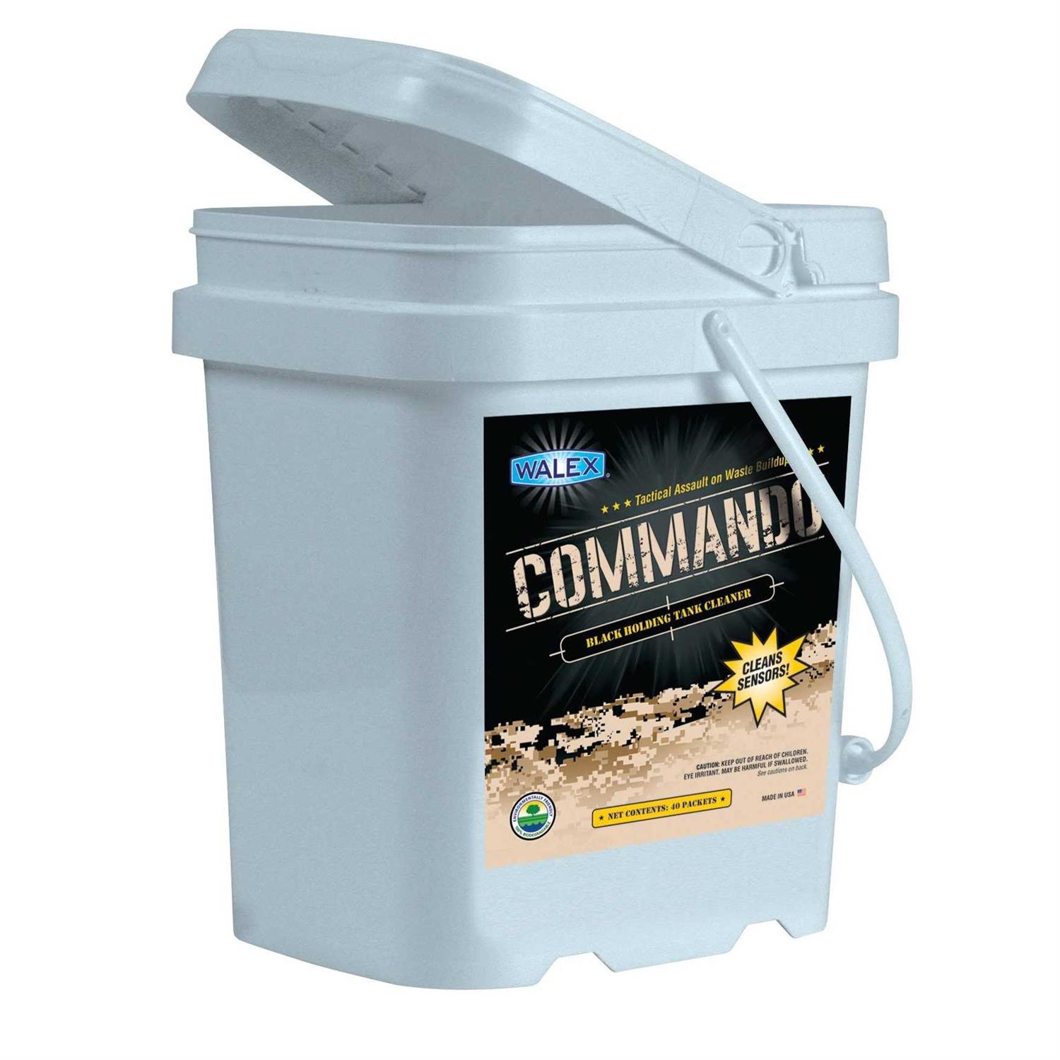 Walex Commando Black Holding Tank Cleaner CMDOB - Zenithce