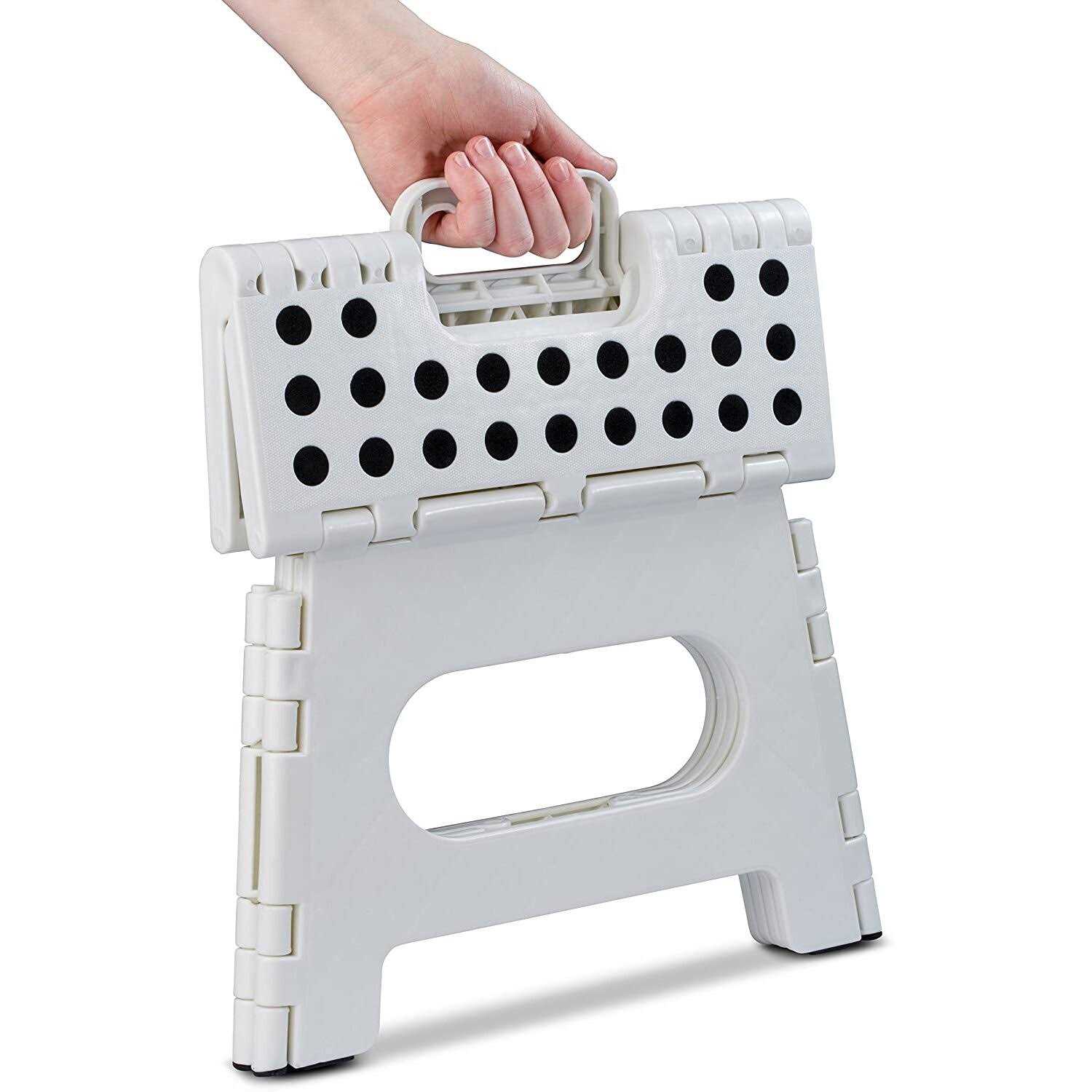 Folding Step Stool Small Foldable Step Stool One Step Ladder with 330 lb Large L - Zenithce