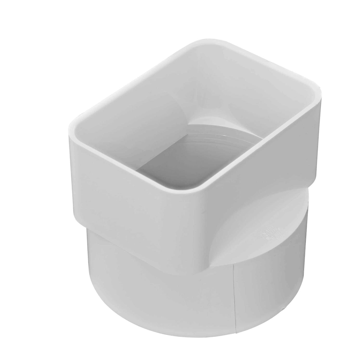 NDS 4-in 45-Degree PVC Sewer and Drain Elbow - Zenithce