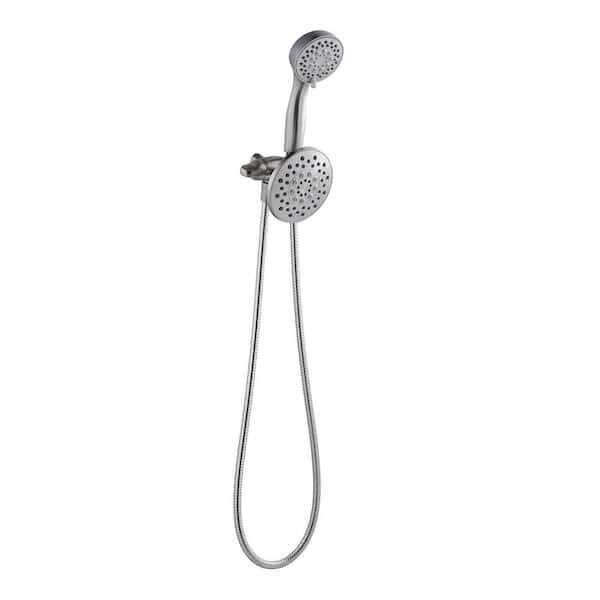 Glacier Bay 6-spray 5.51 in. Dual Shower Head and Handheld Shower Head 1004 442 252 - Zenithce